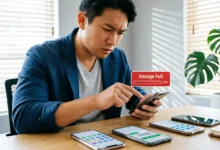 حل مشكلة امتلاء ذاكرة الهاتف وتنظيف المساحة الداخلية