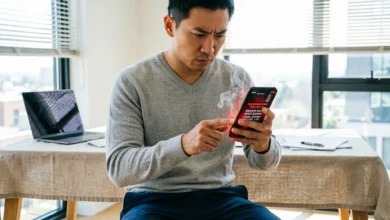 حل مشكلة سخونة الهاتف أثناء الاستخدام