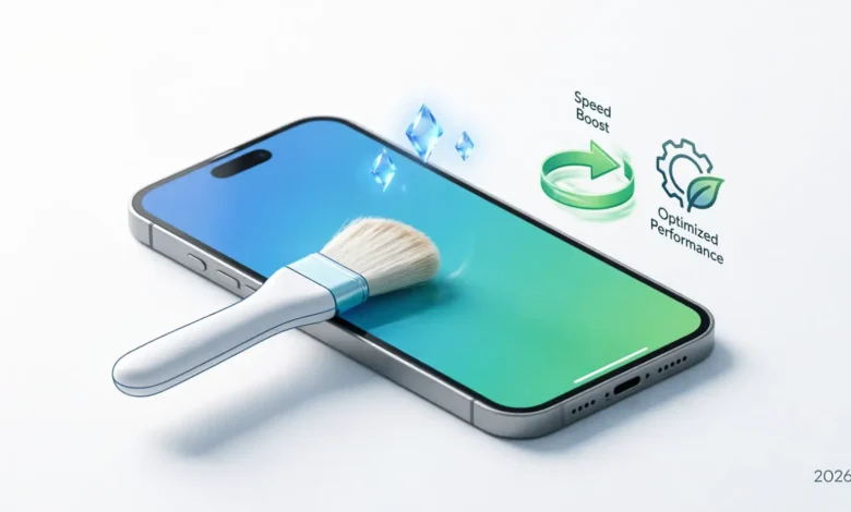 تنظيف الهاتف وتسريعه بدون استخدام تطبيقات خارجية