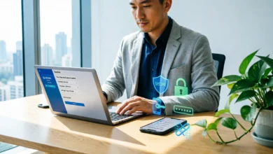 حماية الحسابات من الاختراق وتأمين البيانات الشخصية