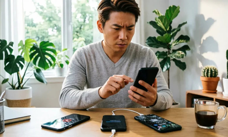 حل مشكلة انطفاء الهاتف فجأة وإصلاح الأعطال